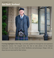 luxury Scotland tours
