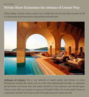 luxury private shore excursions