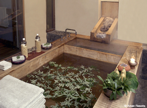 A Hot Stone Bath in Bhutan