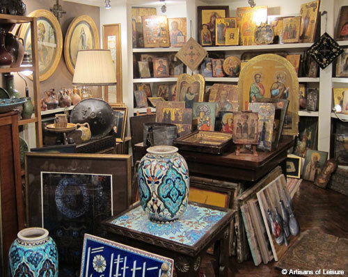 Istanbul antiques shopping