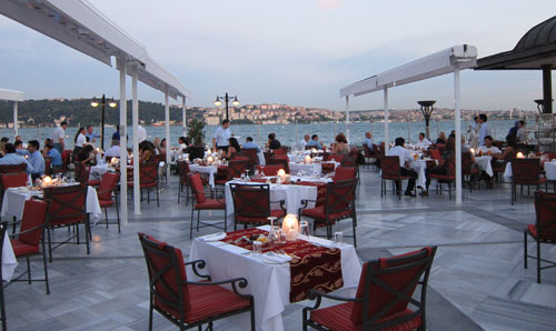 dinner at Four Seasons Bosphorus