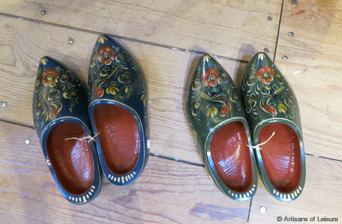 Dutch wooden clogs