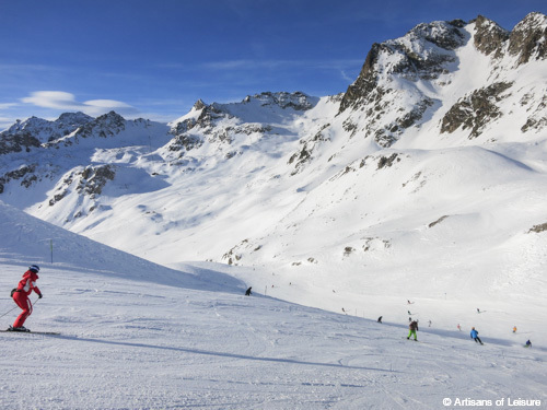 skiing