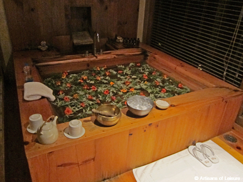 Bhutan bath