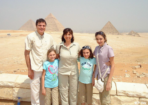 family travel Egypt