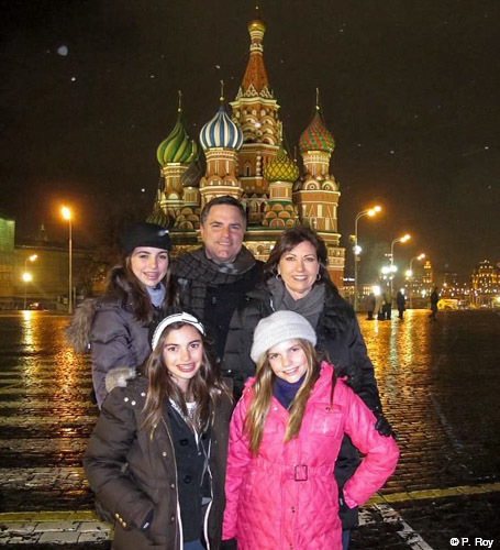 Family travel Russia