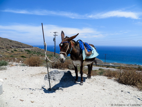 Santorini hiking 