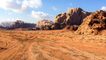 Wadi Rum in Jordan