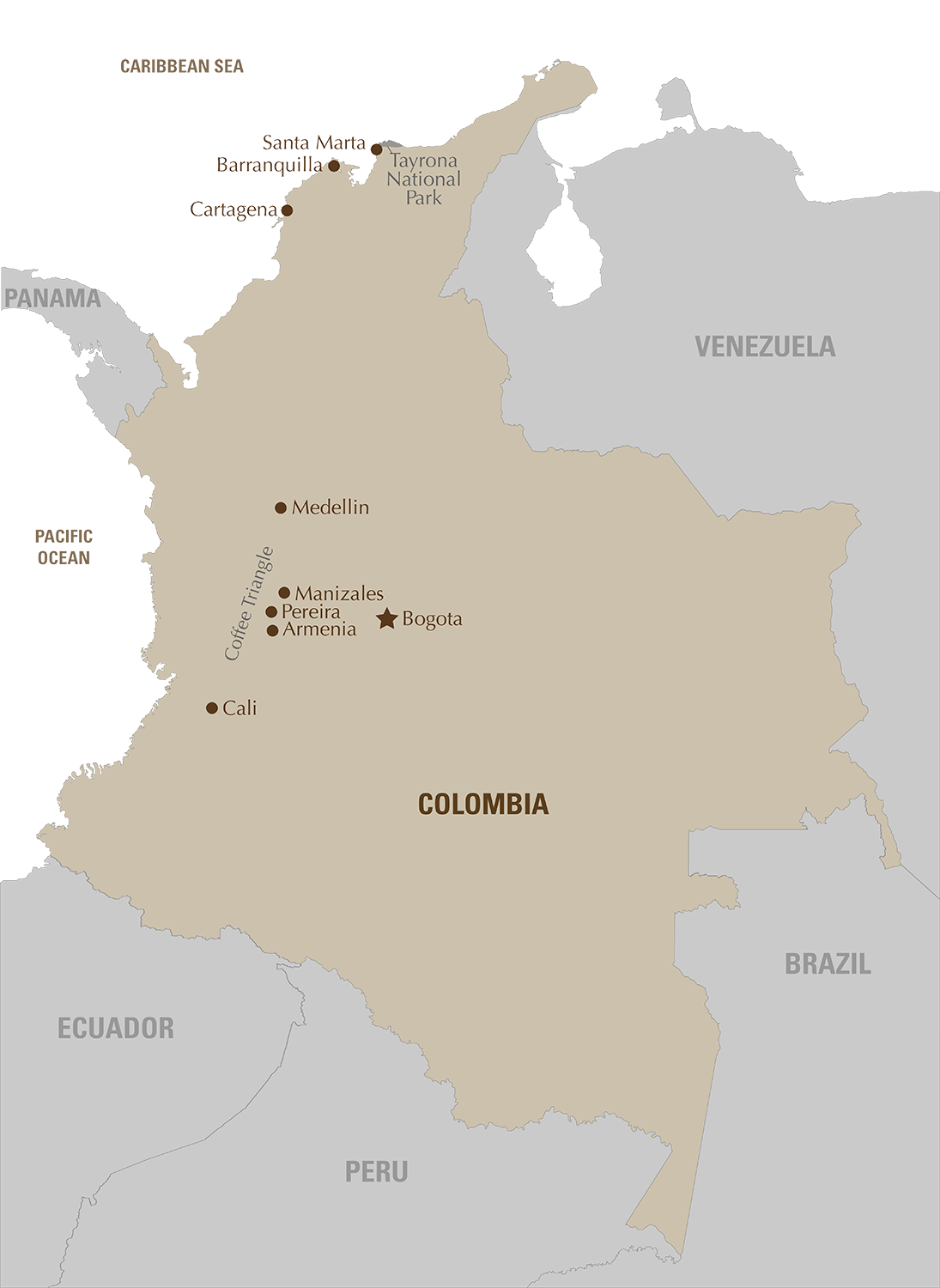 Colombia Tour Itinerary