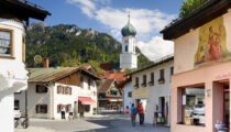 The Oberammergau Passion Play in Bavaria, Germany