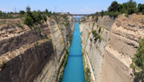Seeing Ancient Ruins and the Corinth Canal in Greece