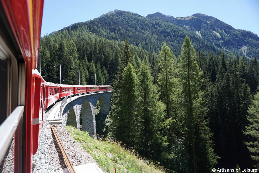 Switzerland famous trains