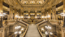 Touring the Palais Garnier Opera House in Paris, France