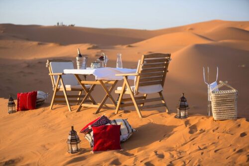 luxury Sahara Desert tented camps