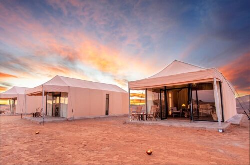 luxury Sahara Desert tented camps