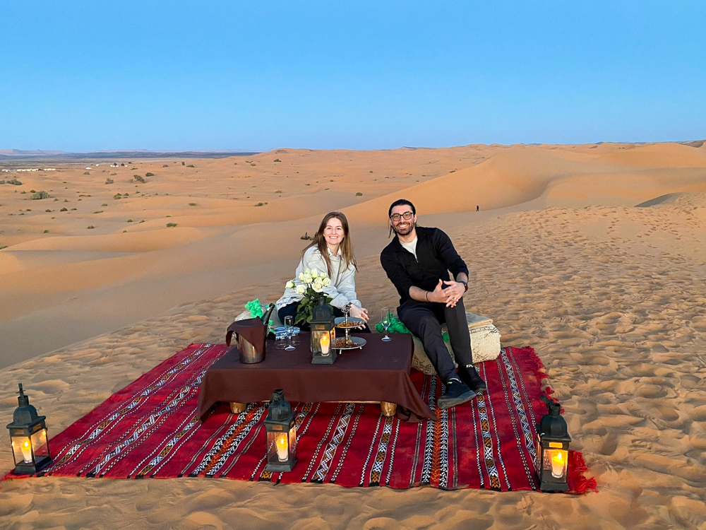 luxurious honeymoon in Morocco