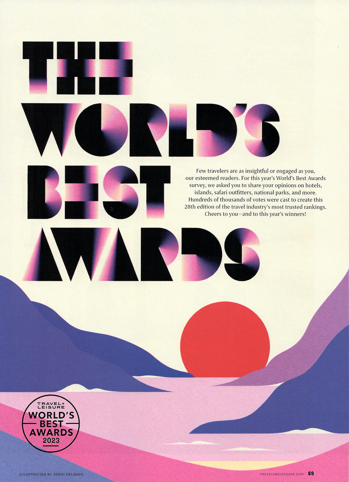 Travel + Leisure World's Best Awards 2023