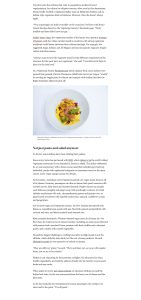 Washington Post: In-flight vegetarian meals, April 2024
