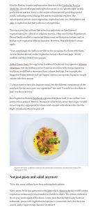 Washington Post: In-flight vegetarian meals, April 2024