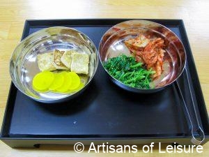 staying overnight at a Buddhist temple in South Korea
