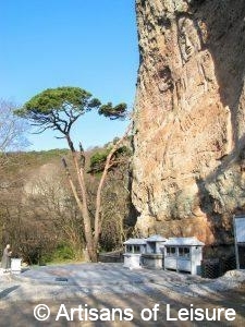 staying overnight at a Buddhist temple in South Korea