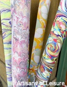 paper marbling in Florence