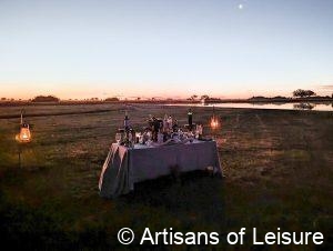 African safari sundowners
