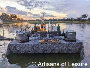 African safari sundowners